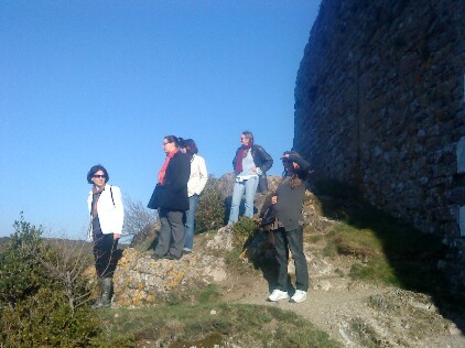 Visite au ch�teau de Termes pays cathare