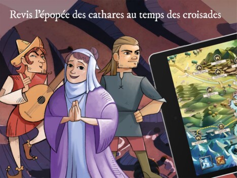 Appli Castrum le jeu au château de Termes Pays Cathare