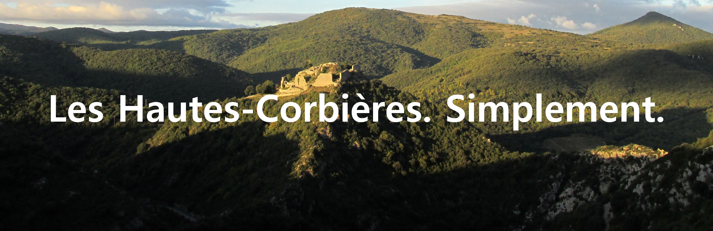 Les Hautes-Corbières, le château de Termes Superbe paysage nature et patrimoine