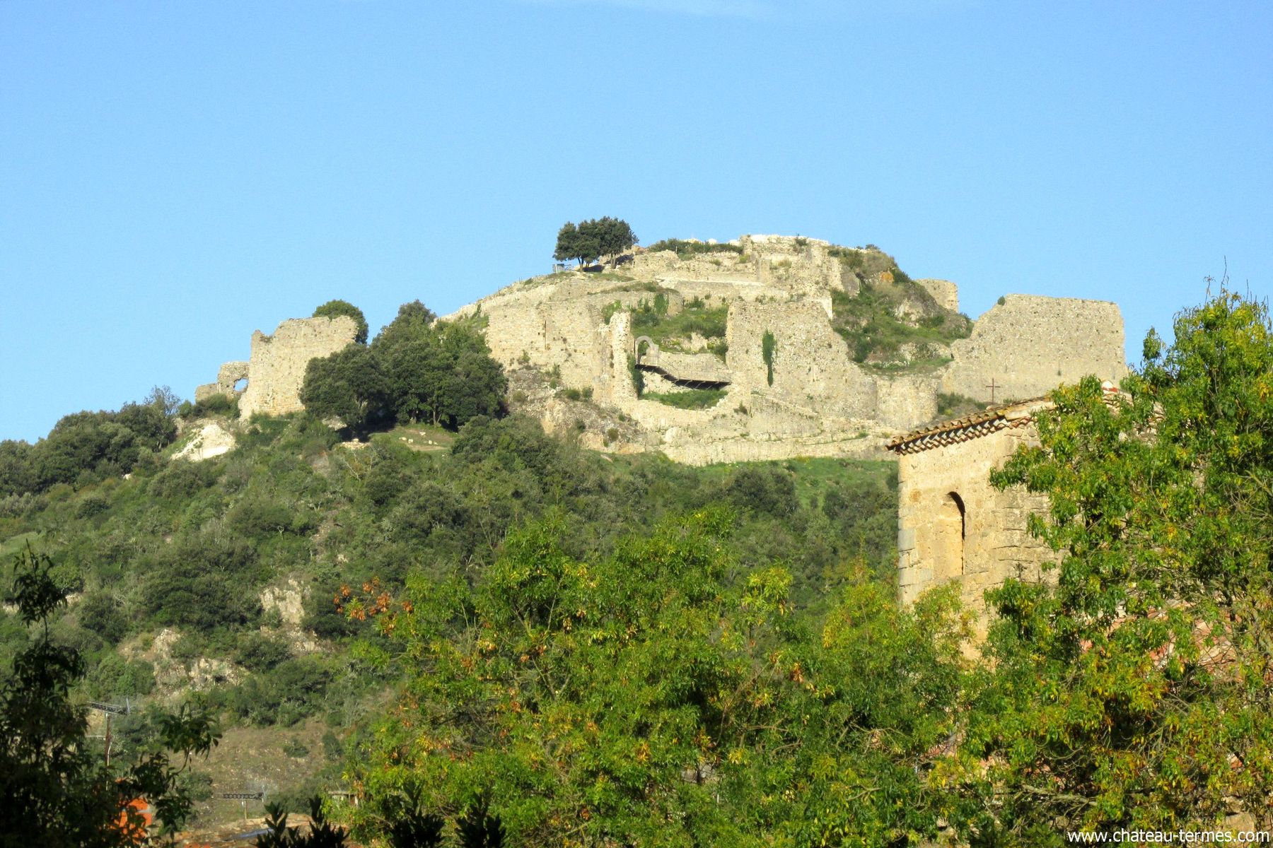 Le château de Termes, Aude, Pays Cathare Le château de Termes, Aude, Pays Cathare visite excursion Corbières