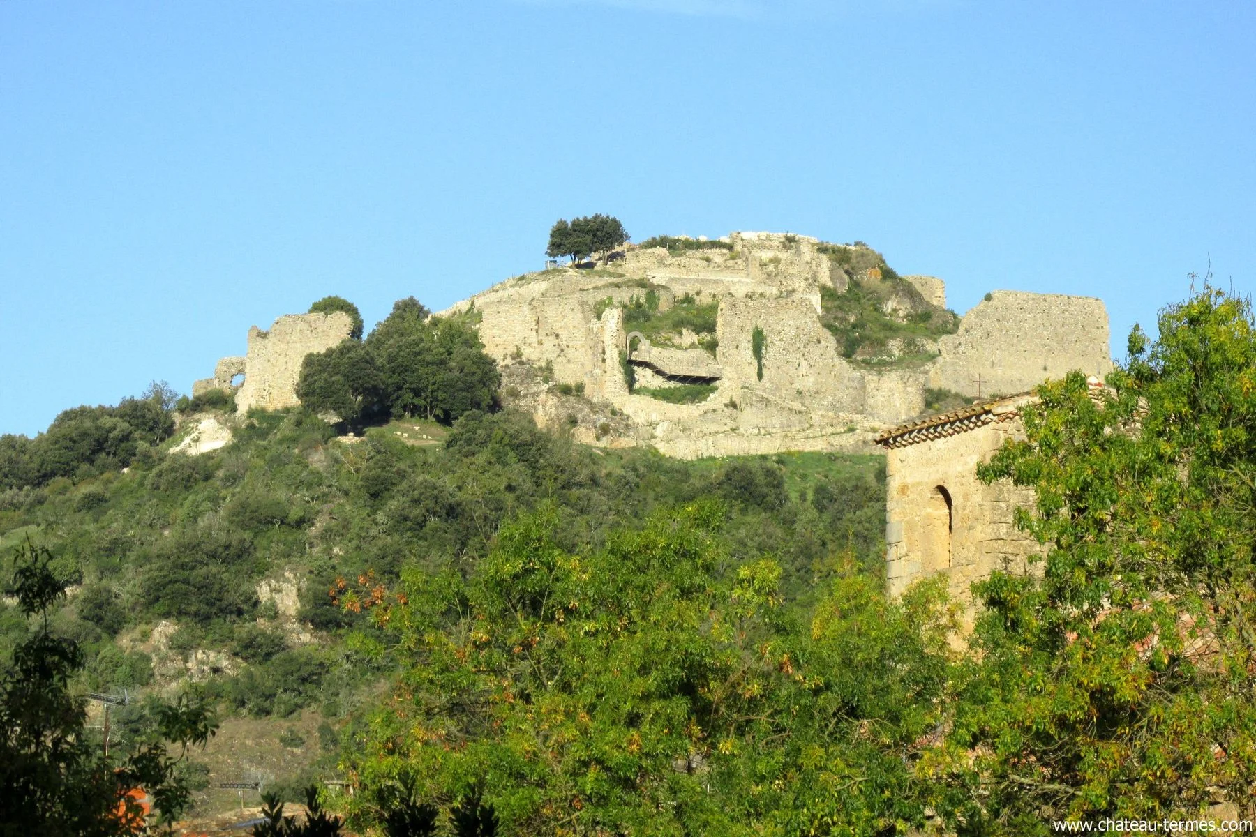 Le château de Termes, Aude, Pays Cathare Le château de Termes, Aude, Pays Cathare visite excursion Corbières