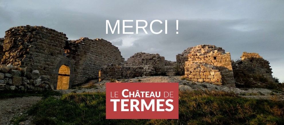 Fin de saison touristique au château de Termes Ouverture-de-daison-terminée-au-château-cathare-de-termes-aude-corbières